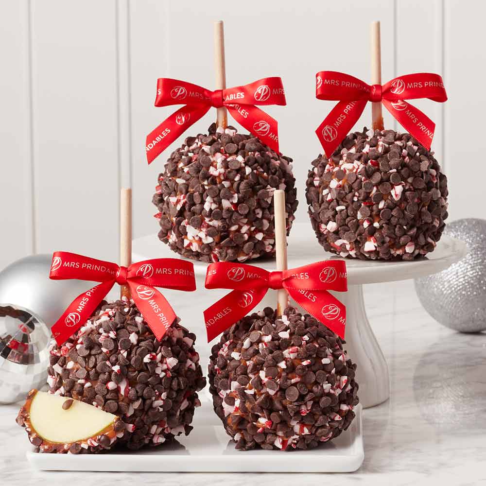 Peppermint Crunch Caramel Apple 4-Pack