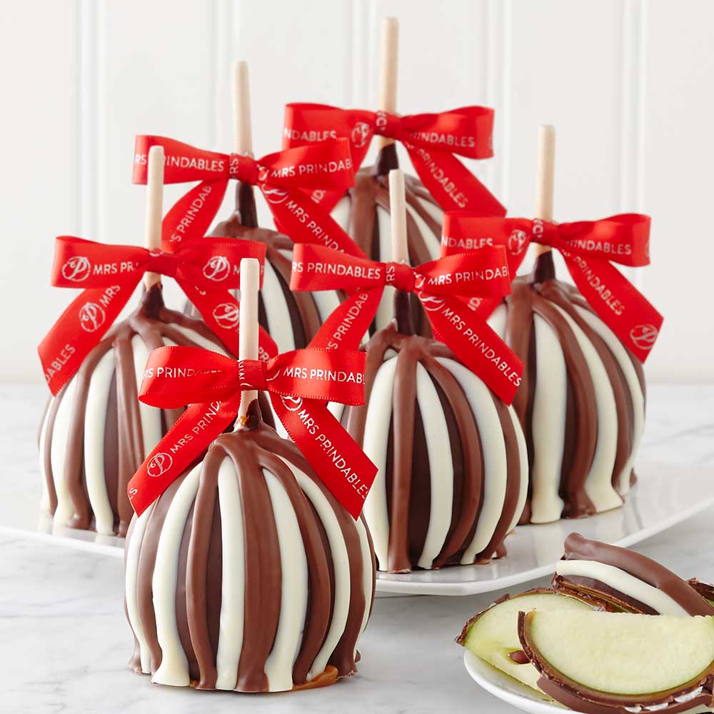 Holiday Triple Chocolate Caramel Apple Gift Set
