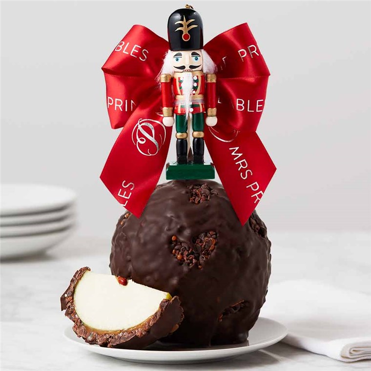 Dark Chocolate Cocoa Nutcracker Jumbo Caramel Apple Mrs Prindables