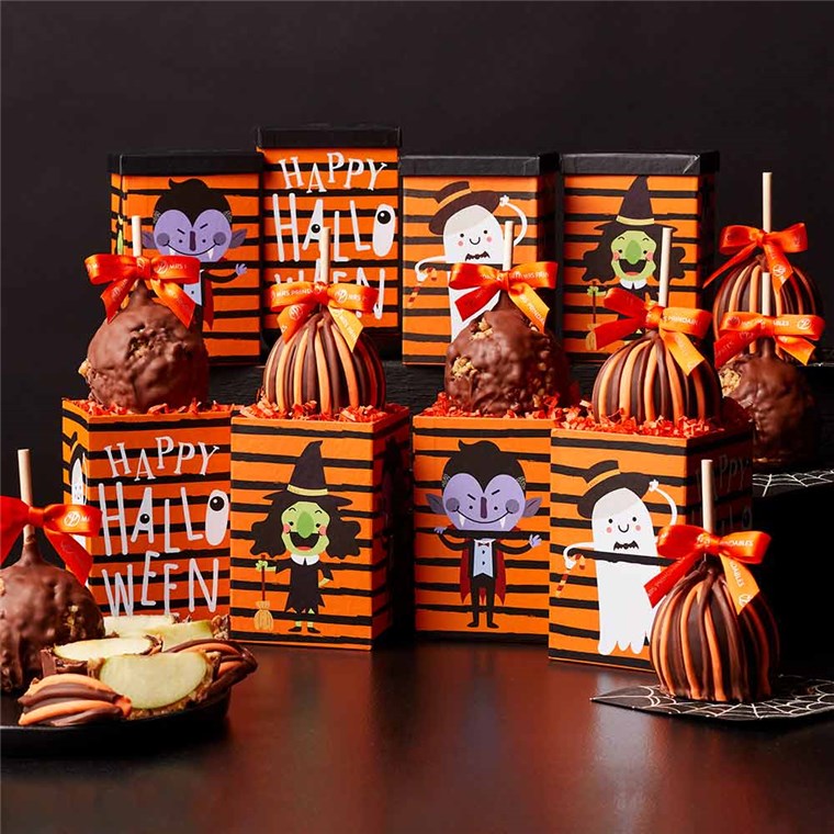 Fright Night Caramel Apple Gift Set Mrs Prindables