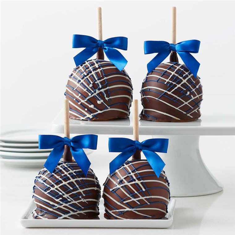 Hanukkah Petite Caramel Apple 4Pack Mrs Prindables