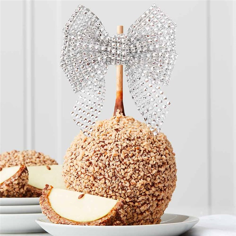 Toffee Walnut Sparkling Celebration Jumbo Caramel Apple | Mrs