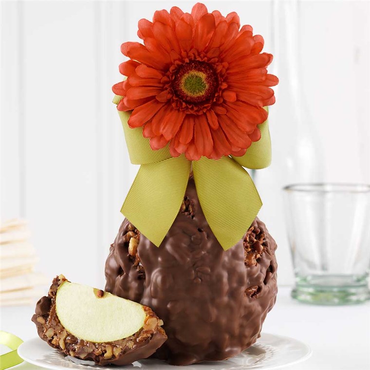 Gerber Daisy Jumbo Caramel Apple Mrs Prindables