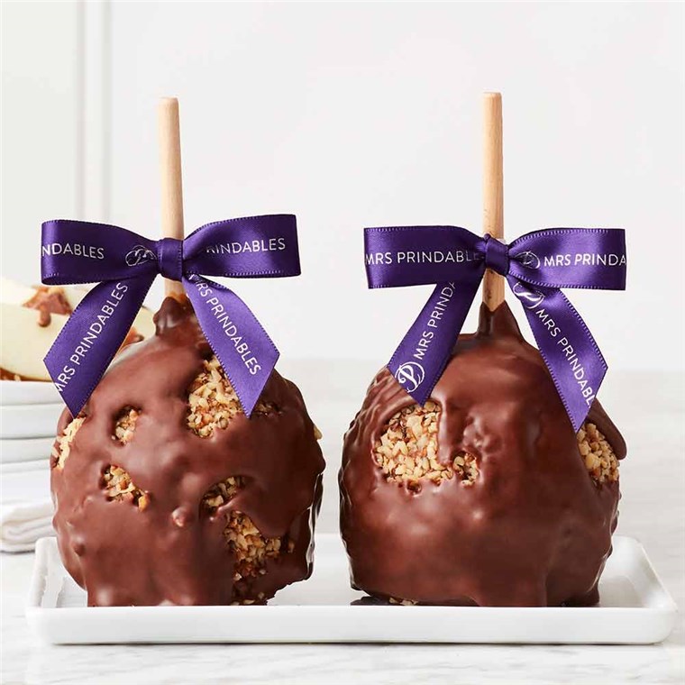 Milk Chocolate Walnut Caramel Apple 2-Pack | Mrs Prindables