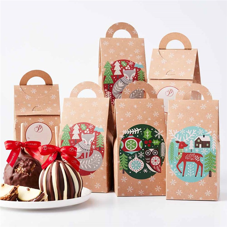 Nordic Winter Caramel Apple Gift Set of 6