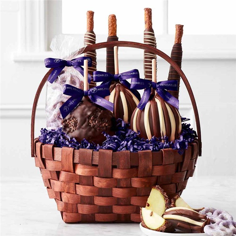 nut-free-caramel-apple-gift-basket