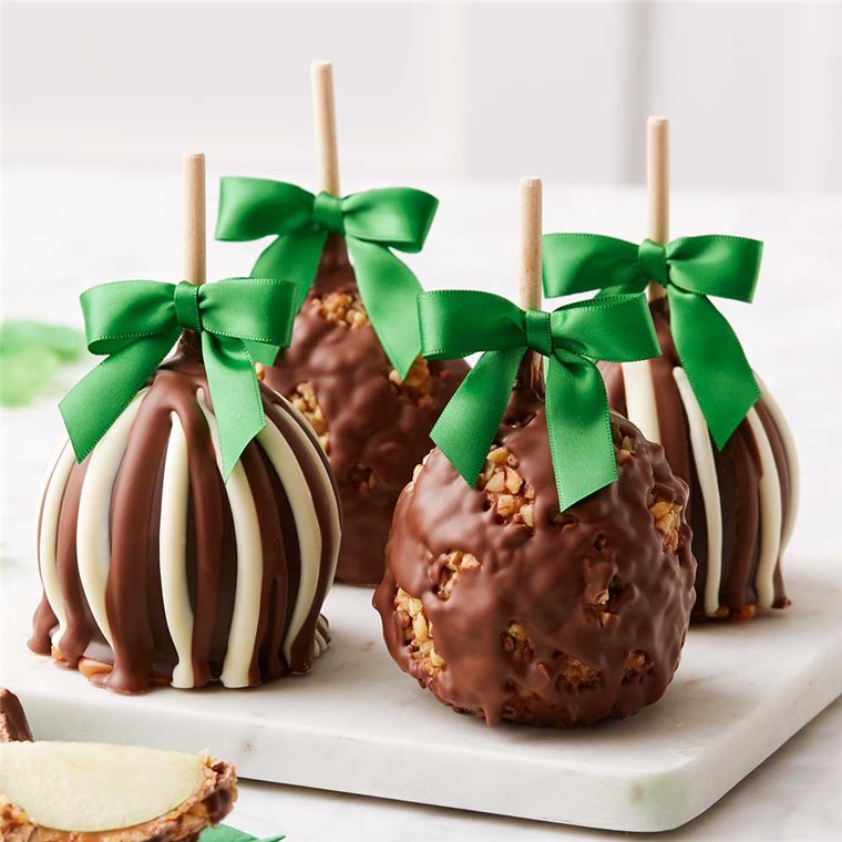 St. Patrick's Day Caramel Apple 4-Pack | Mrs Prindables