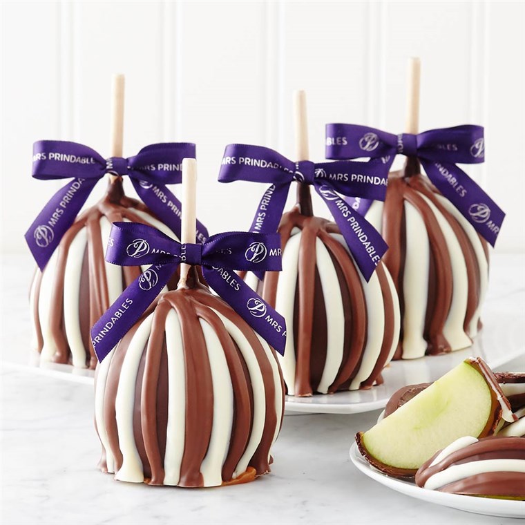 Triple Chocolate Caramel Apple 4-Pack | Mrs Prindables