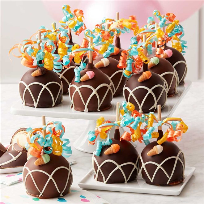 Birthday Bash Petite Caramel Apple 12Pack Mrs Prindables