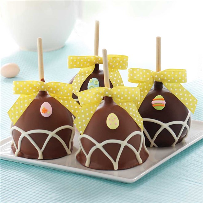 Easter Egg Caramel Apple 4Pack Mrs Prindables