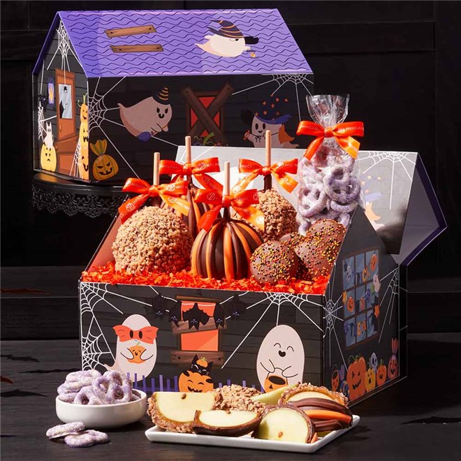 Haunted Manor Caramel Apple Gift Set | Mrs Prindables