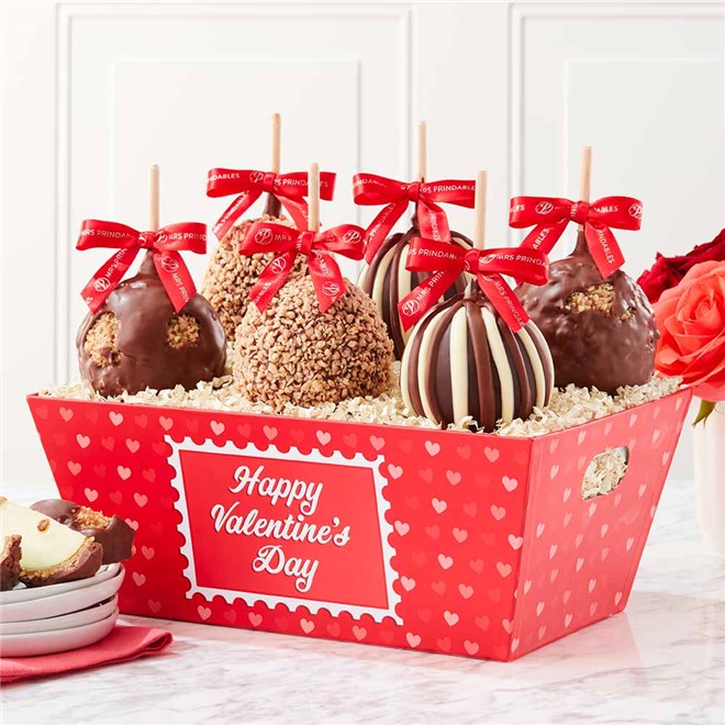 Love Letters Caramel Apple Gift Tray | Mrs Prindables