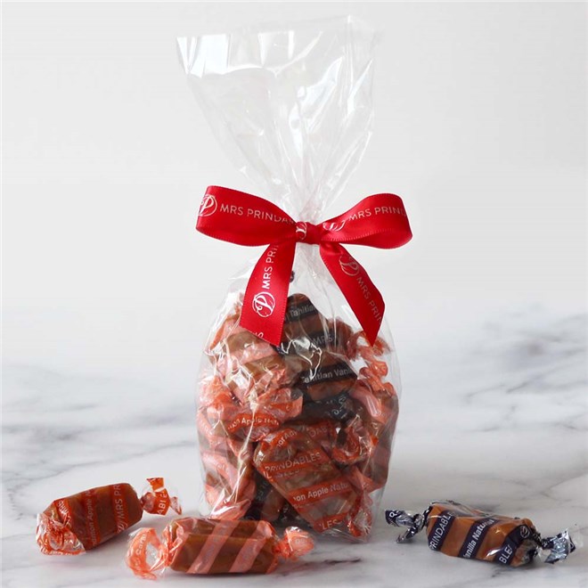 red-ribbon-natural-caramels-bag