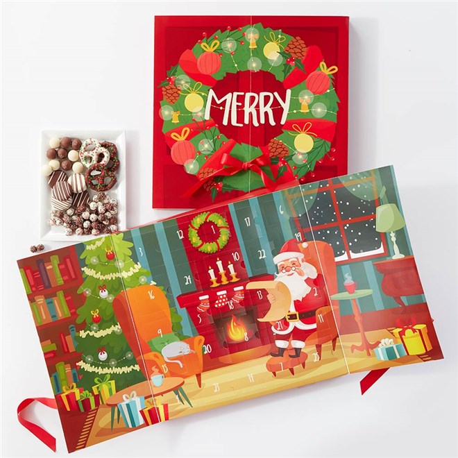santa story advent calendar confection gift set advent calendar