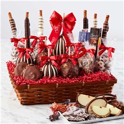 Abundant Holiday Caramel Apple Gift Basket