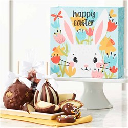 Bunny Blossoms Caramel Apple Gift Set