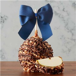 Chocolate Peanut Butter Almond Father’s Day Jumbo Caramel Apple