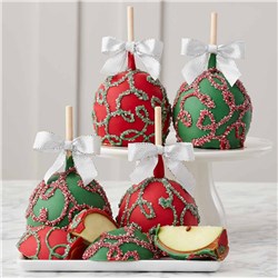 Christmas Ornaments Caramel Apple Gift Set