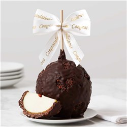 Dark Chocolate Cocoa Congratulations Jumbo Caramel Apple