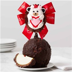 Dark Chocolate Cocoa Huggable Hedgehog Jumbo Caramel Apple