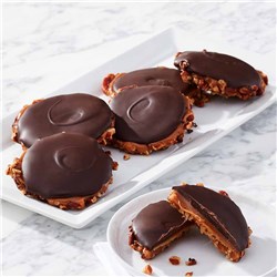 Dark Chocolate Jumbo Nut Clusters 6-Piece