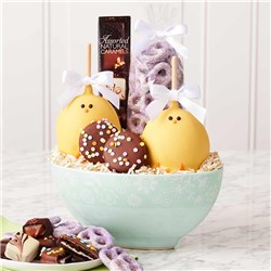 Easter Egg Caramel Apple Gift Set