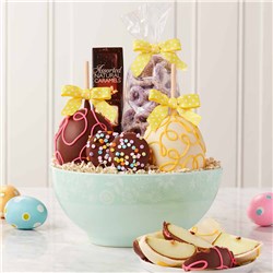Easter Egg Caramel Apple Gift Set
