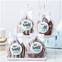 Get Well Soon Caramel Apple 4-Pack