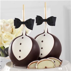 Groom Jumbo Caramel Apple Set