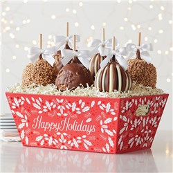 Happy Holidays Petite Caramel Apple Tray 1939040 Happy Holidays Petite Caramel Apple Tray 1939040