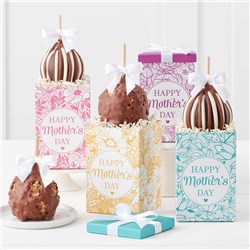 Spring Flowers Mother’s Day Caramel Apple Gift Set