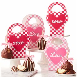 Heart Clutches Caramel Apple Gift Set of 4