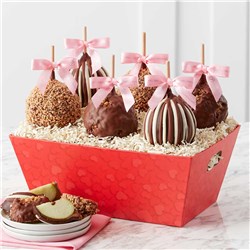 Heart to Heart Caramel Apple Gift Tray