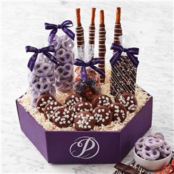 Holiday Chocolate & Caramel Confections Gift Tray
