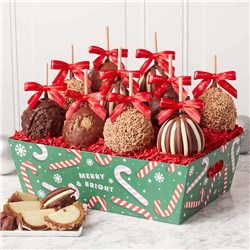 Merry & Bright Caramel Apple Gift Tray