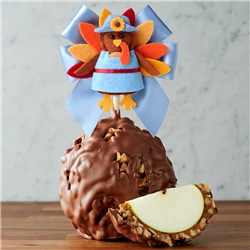 Milk Chocolate Walnut Pecan Mrs. Turkey Jumbo Caramel Apple