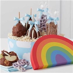 Over the Rainbow Caramel Apple Gift Set