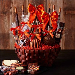 Premium Fall Caramel Apple Gift Basket