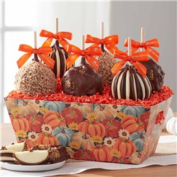 Pumpkin Patch Caramel Apple Gift Tray