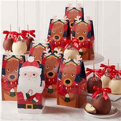 Santa’s Sleigh Caramel Apple Gift Set
