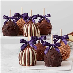 Classic Valentine Caramel Apple Gift Basket