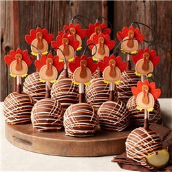 Tiny Turkeys Caramel Apple Gift Set