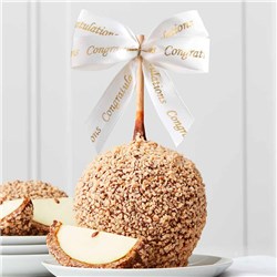 Congratulations Jumbo Caramel Apple