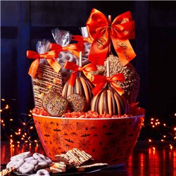 Trick-Or-Eat Caramel Apples & Confections Gift Set