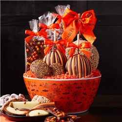 Trick-Or-Eat Caramel Apples & Confections Gift Set