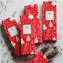 Trim the Tree Caramel & Chocolate Dipped Pretzel Gift, Set of 5