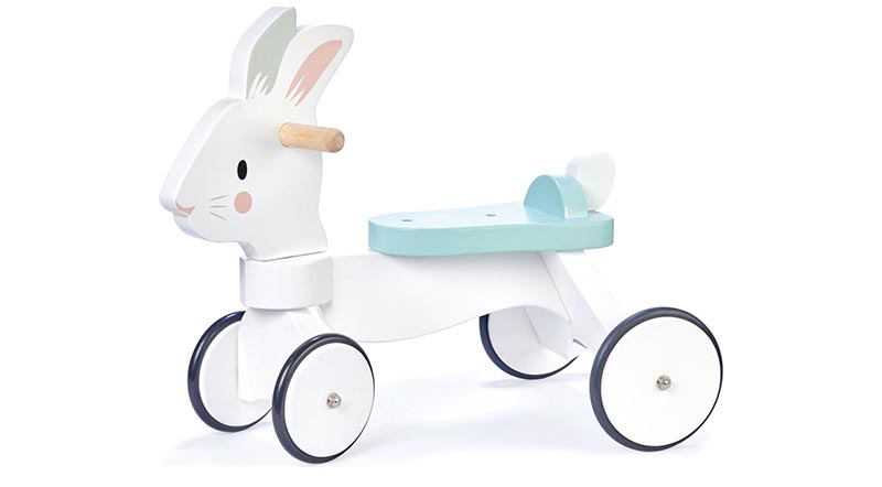 Ride on Wooden Bunny Toy