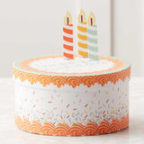 Birthday Cake Caramel Apple Gift Set