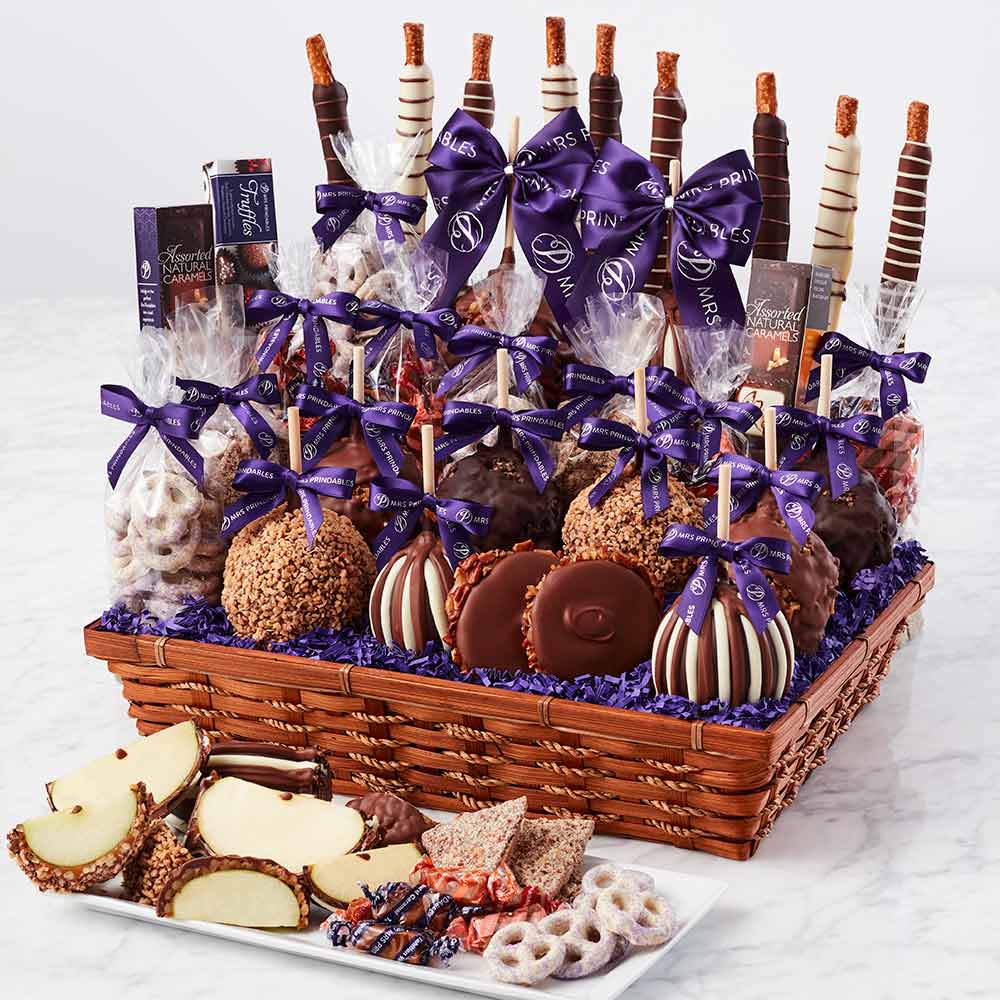 Colossal Caramel Apple Gift Basket – mrsprindables