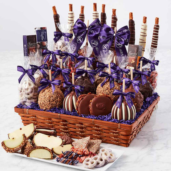 Colossal Caramel Apple Gift Basket – Mrs Prindables